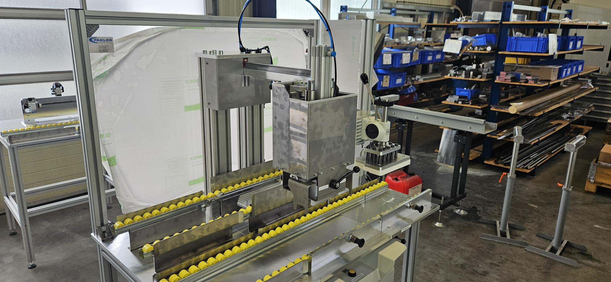 Fügevorrichtung mit Pneumatik und CE-Kennzeichnung